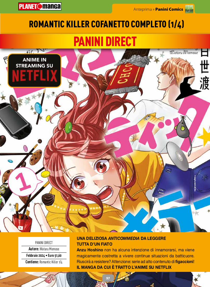 Anteprima 388: annunci e altre novità per Planet Manga