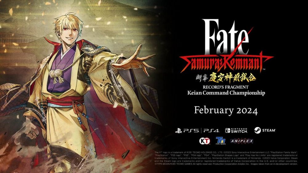 DLC per Fate Samurai DLC per Fate Samurai