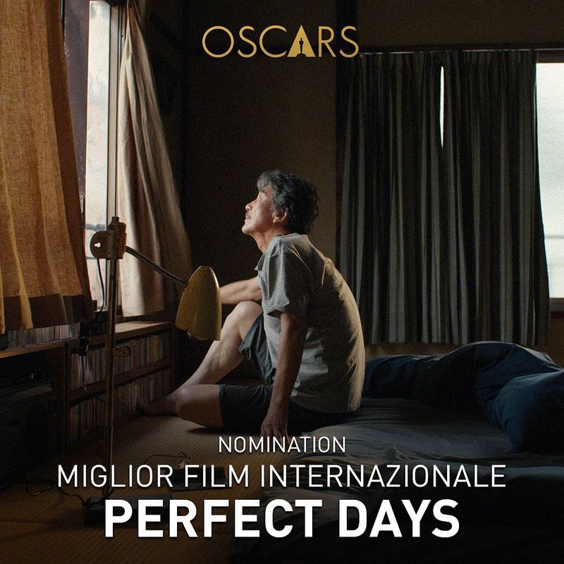 Perfect Days, candidato come miglior film internazionale Perfect Days, candidato come miglior film internazionale