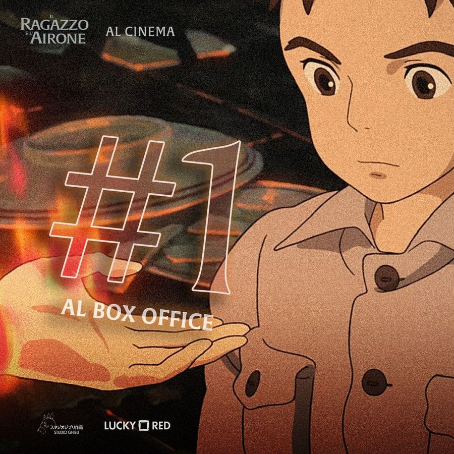 Il ragazzo e l'airone: trionfo al box office italiano Il ragazzo e l'airone: trionfo al box office italiano