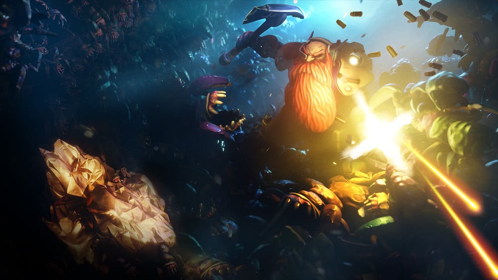 Deep Rock Galactic Survivors è l'ennesima prova di come un indie possa offrire spesso più ore di divertimento di un tripla A Deep Rock Galactic Survivors è l'ennesima prova di come un indie possa offrire spesso più ore di divertimento di un tripla A