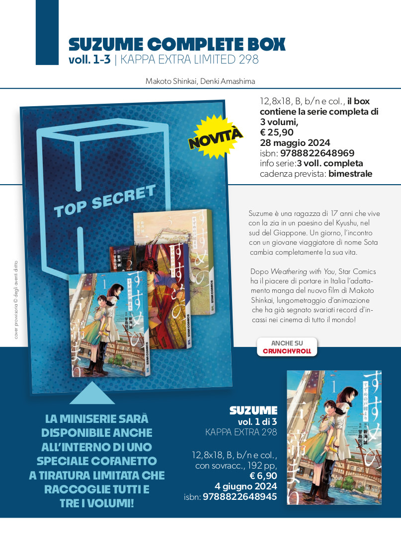 Star Comics: le novità previste per giugno dall'anteprima dell'editore Star Comics: le novità previste per giugno dall'anteprima dell'editore