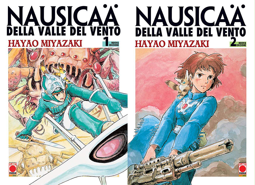 I primi due volumi del manga I primi due volumi del manga
