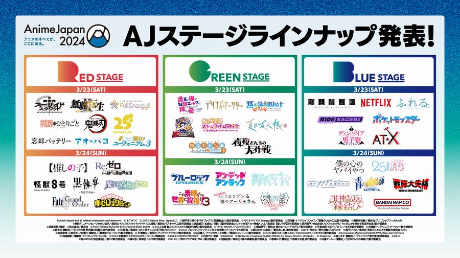 AnimeJapan 2024: svelato il programma e il calendario dell'evento