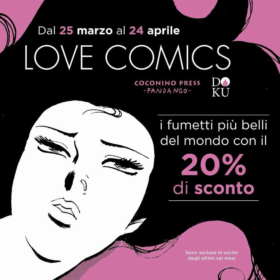 Coconino Press: sconto del 20% dal 25 marzo per un mese Coconino Press: sconto del 20% dal 25 marzo per un mese