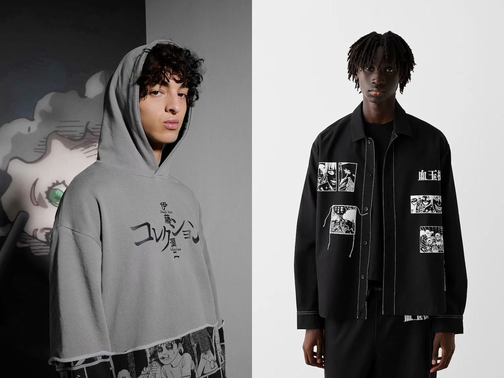Crunchyroll e Bershka presentano nuovi capi per la linea Junji Ito Collection Crunchyroll e Bershka presentano nuovi capi per la linea Junji Ito Collection