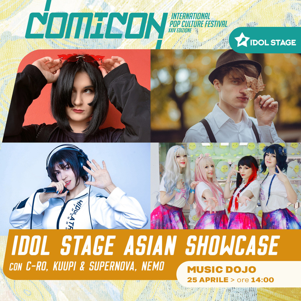 I concerti di Idol Stage al Napoli Comicon 2024 I concerti di Idol Stage al Napoli Comicon 2024
