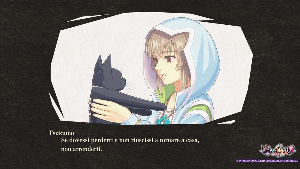 La padroncina di Kuon in uno dei frequenti flashback La padroncina di Kuon in uno dei frequenti flashback