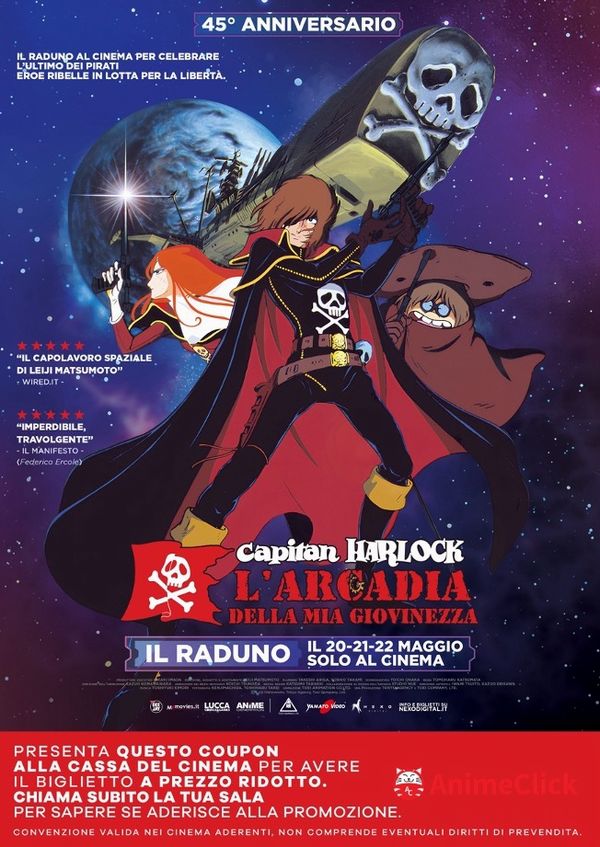 Capitan Harlock - L'Arcadia della mia giovinezza Capitan Harlock - L'Arcadia della mia giovinezza