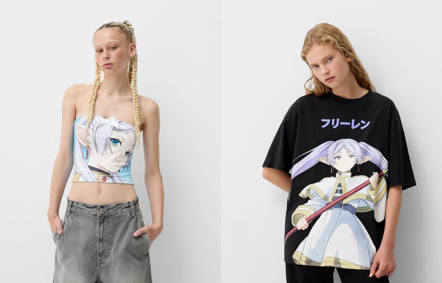 Bershka x Frieren Bershka x Frieren