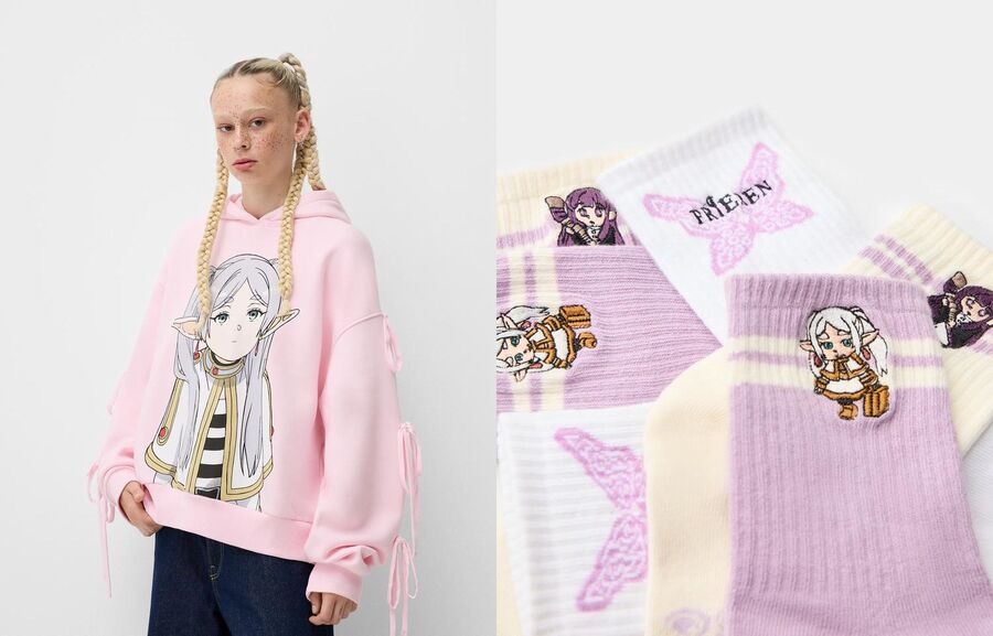 Bershka x Frieren Bershka x Frieren
