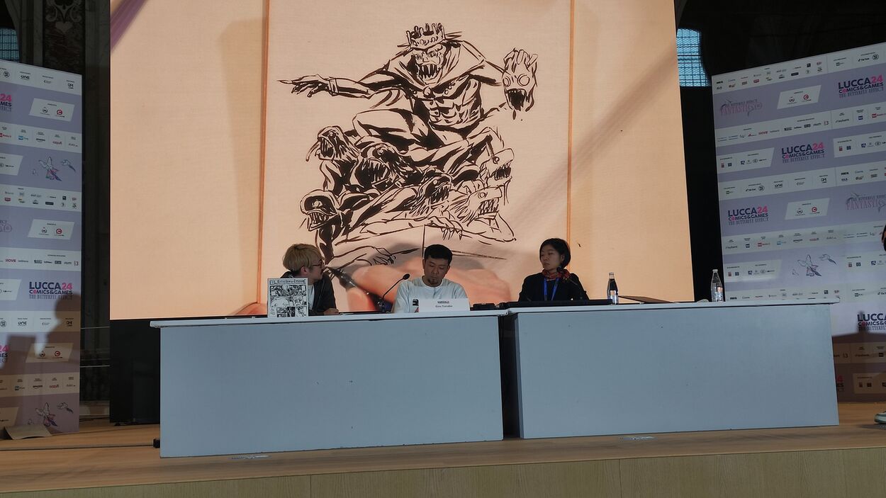 Lucca Comics & Games 2024: press café e showcase di Gou Tanabe (J-POP Manga) Lucca Comics & Games 2024: press café e showcase di Gou Tanabe (J-POP Manga)