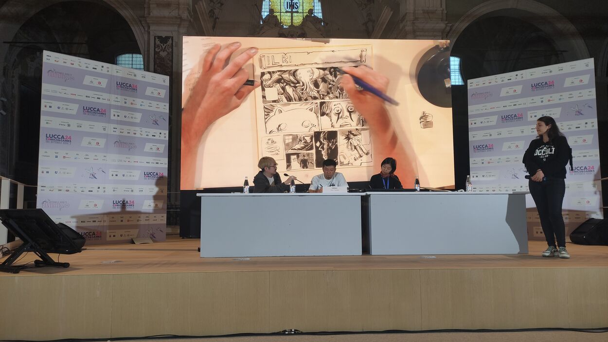 Lucca Comics & Games 2024: press café e showcase di Gou Tanabe (J-POP Manga) Lucca Comics & Games 2024: press café e showcase di Gou Tanabe (J-POP Manga)