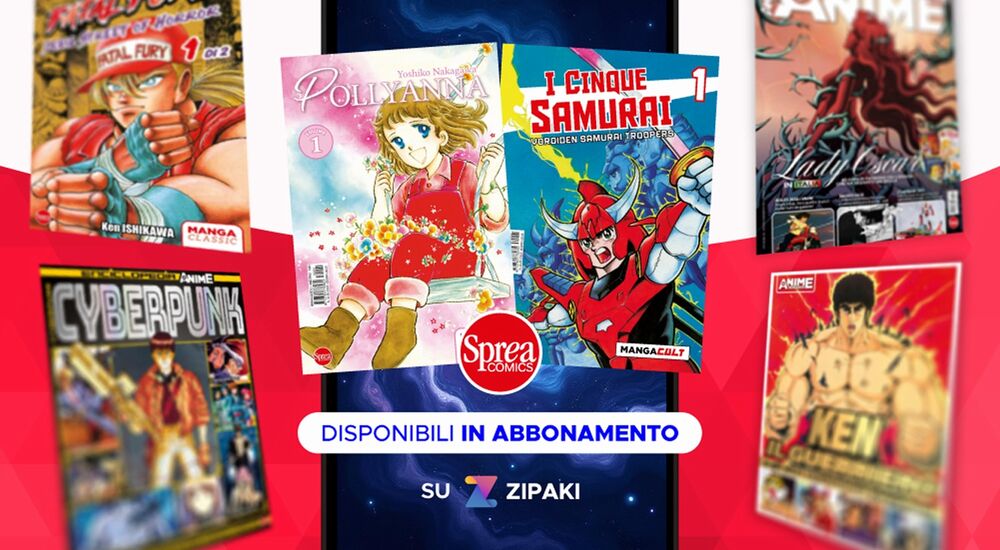 Zipaki e la collaborazione con Sprea Comics Zipaki e la collaborazione con Sprea Comics