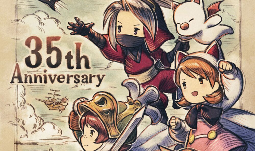 Final Fantasy III 35 anni Final Fantasy III 35 anni