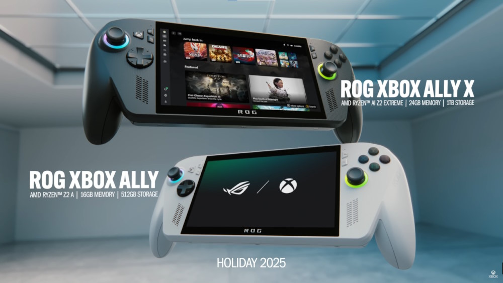 Microsoft ha svelato ROG Xbox Ally e ROG Xbox Ally X Microsoft ha svelato ROG Xbox Ally e ROG Xbox Ally X