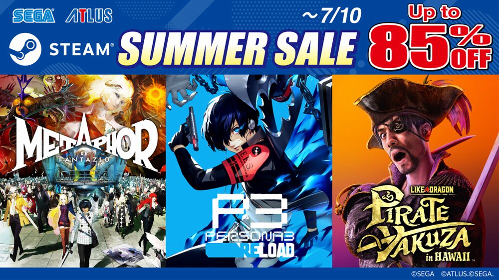 Metaphor: Re Fantazio e altri giochi SEGA in sconto! Metaphor: Re Fantazio e altri giochi SEGA in sconto!