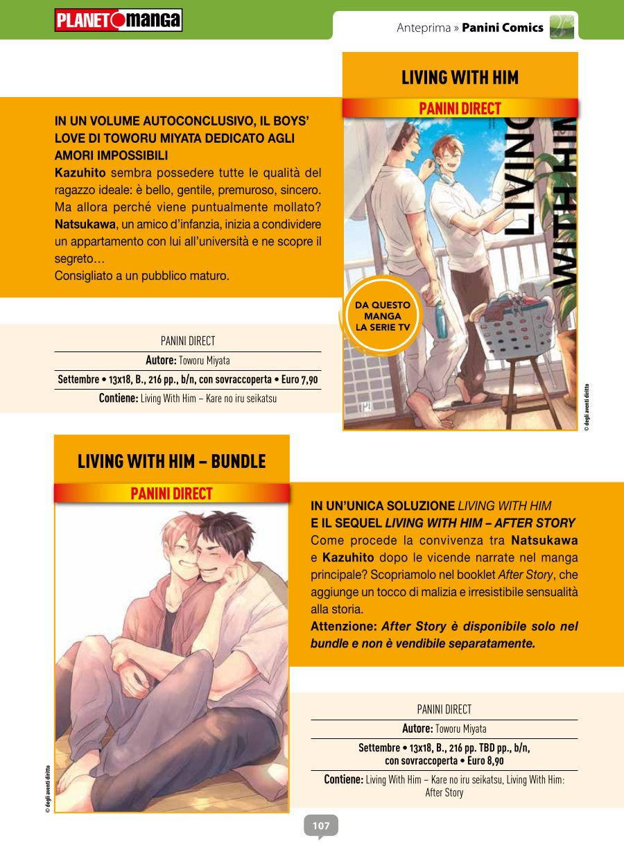 Anteprima 407: annunci e altre novità per Planet Manga Anteprima 407: annunci e altre novità per Planet Manga