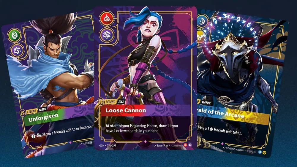 Gli eroi di Riot Games diventano carte da gioco Gli eroi di Riot Games diventano carte da gioco