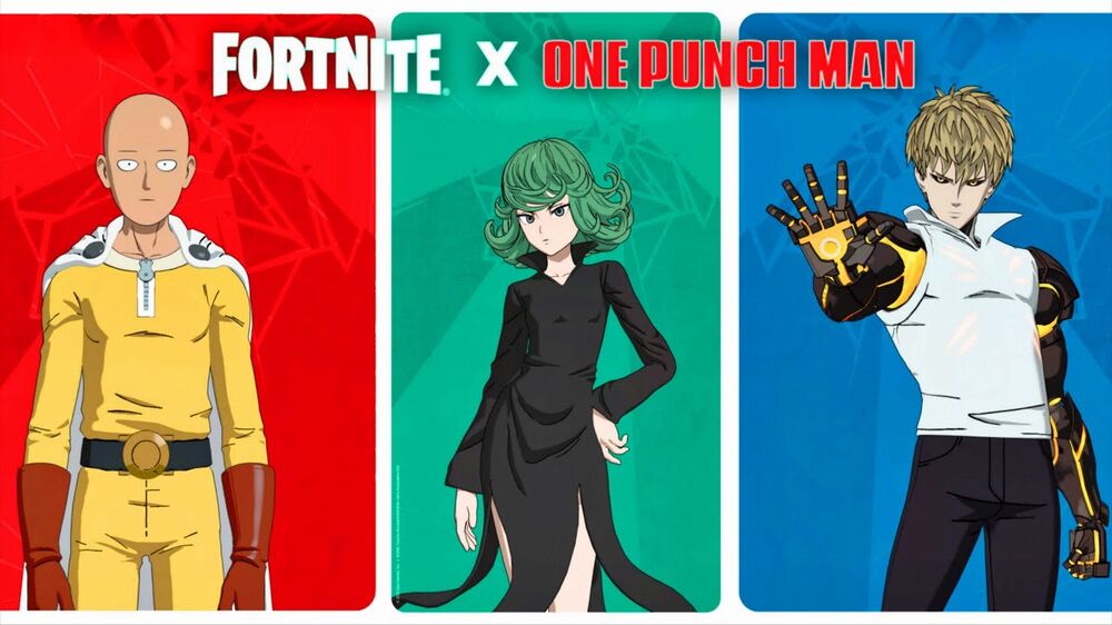 Fortnite X One Punch Man Fortnite X One Punch Man