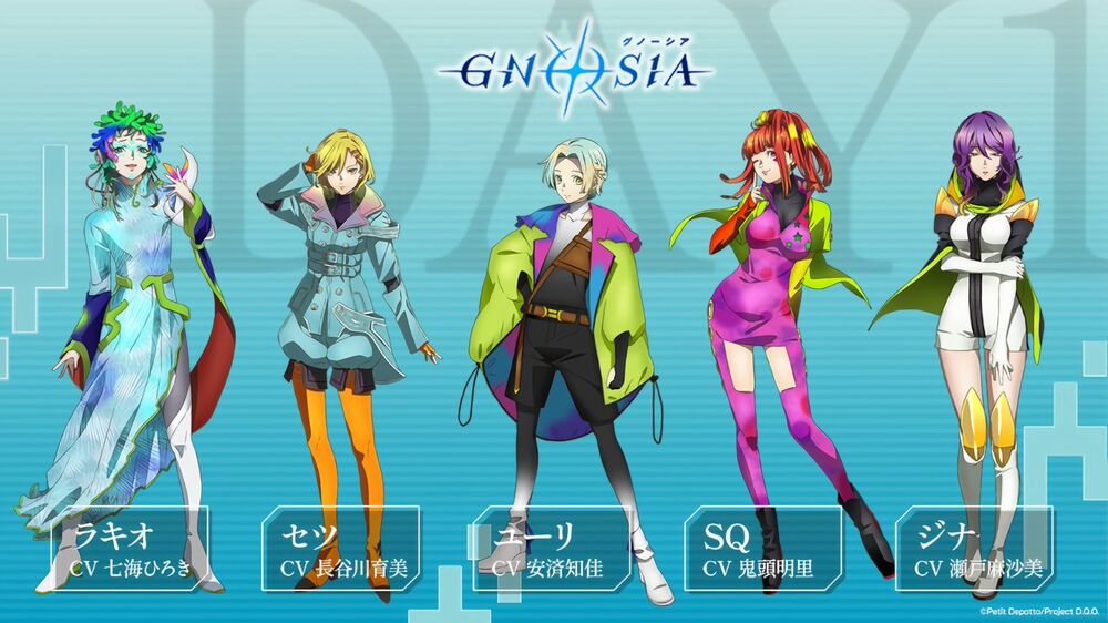 Gnosia characters Gnosia characters
