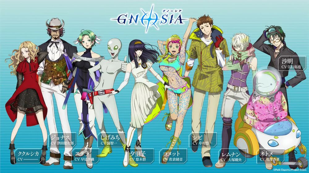Gnosia characters Gnosia characters