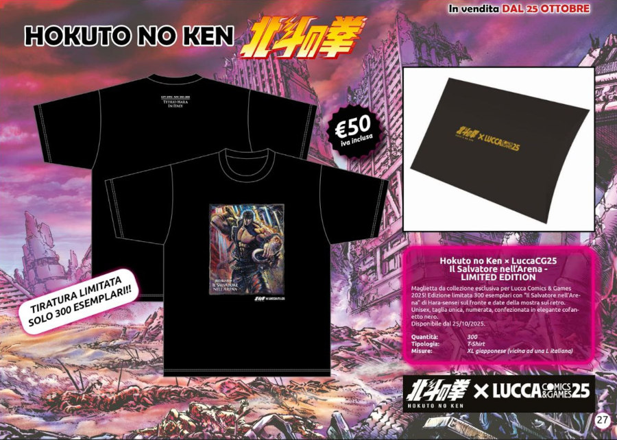 Tetsuo Hara a Lucca Comics & Games 2025 Tetsuo Hara a Lucca Comics & Games 2025