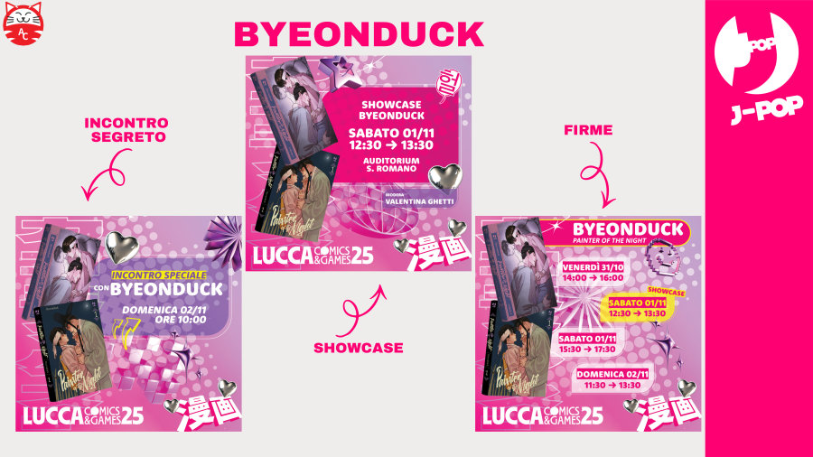 Lucca Comics & Games 2025: il programma di J-POP Manga Lucca Comics & Games 2025: il programma di J-POP Manga