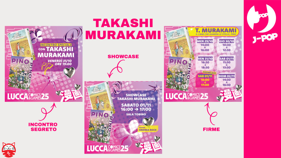 Lucca Comics & Games 2025: il programma di J-POP Manga Lucca Comics & Games 2025: il programma di J-POP Manga