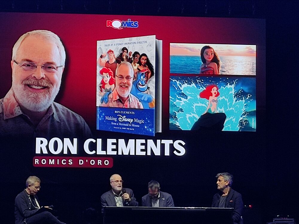 Romics 2025: premiato Ron Clements Romics 2025: premiato Ron Clements