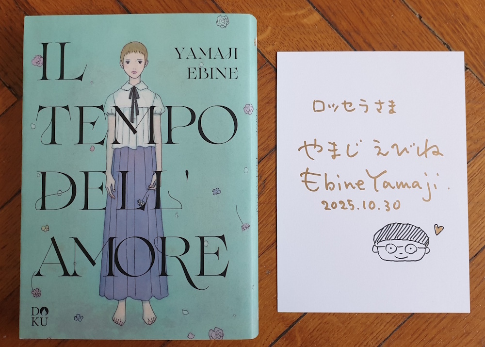 Copertina di Il tempo dell'amore e dedica dell'autrice Copertina di Il tempo dell'amore e dedica dell'autrice