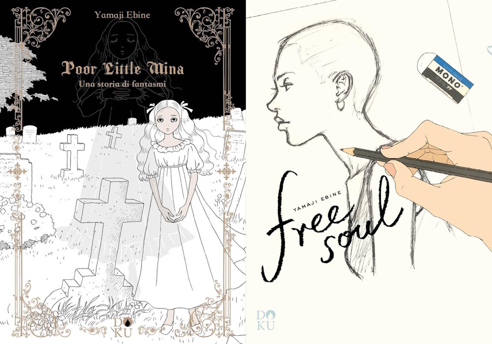 Copertine dei manga Poor Little Mina e Free Soul Copertine dei manga Poor Little Mina e Free Soul