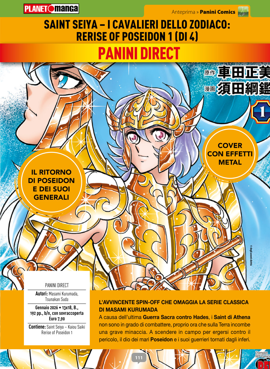 Anteprima 411: annunci e altre novità per Planet Manga Anteprima 411: annunci e altre novità per Planet Manga