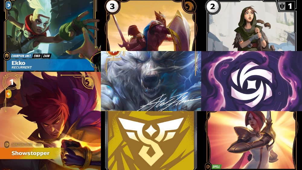 Alcune carte di Riftbound