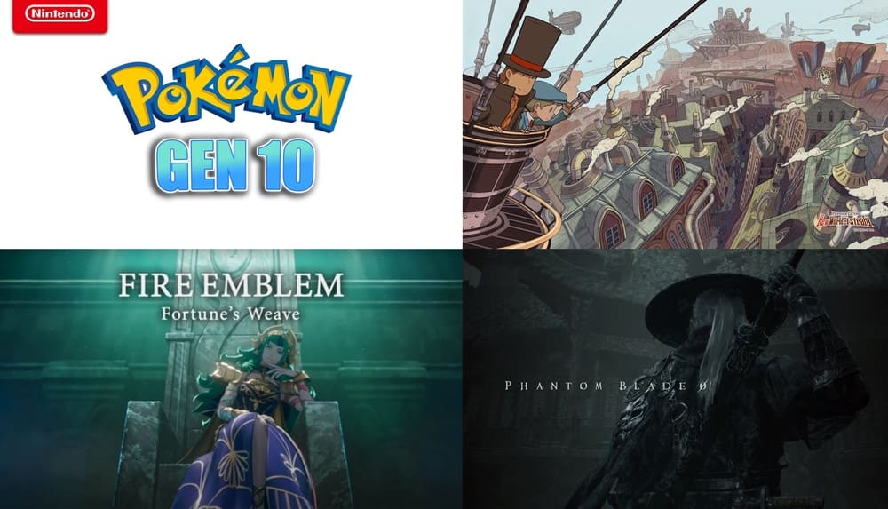 Gli Attesi: Pokémon 10° Gen, Phantom Blade Zero, Fire Emblem: Fortune's Weave ed Il Professor Layton e il Nuovo Mondo a Vapore