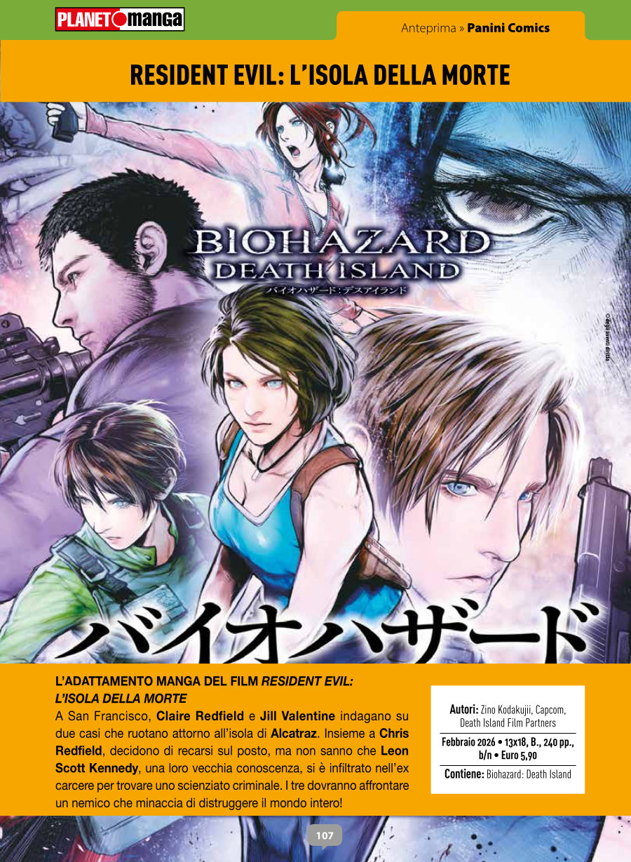 Anteprima 412: annunci e altre novità per Planet Manga