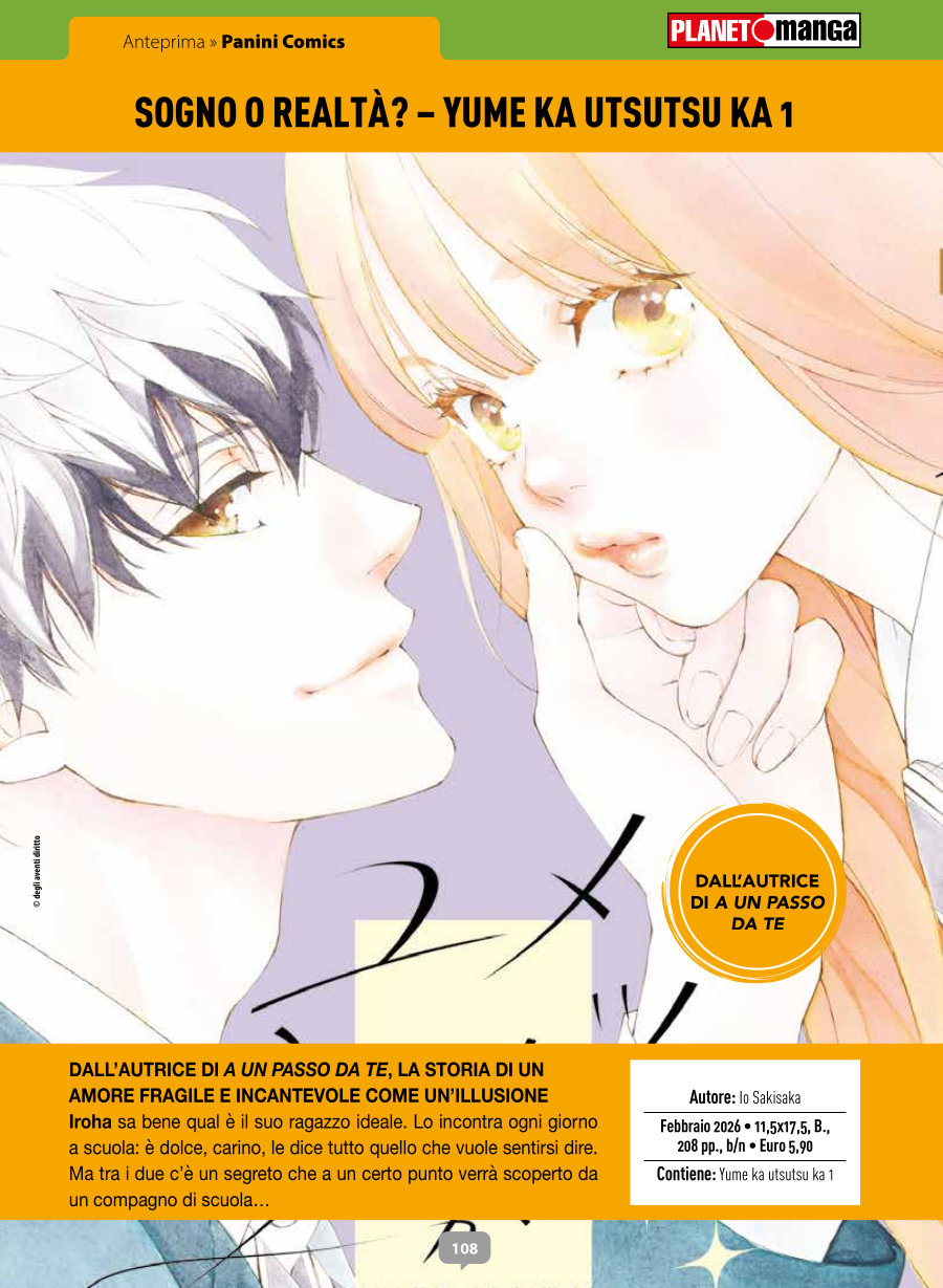 Anteprima 412: annunci e altre novità per Planet Manga