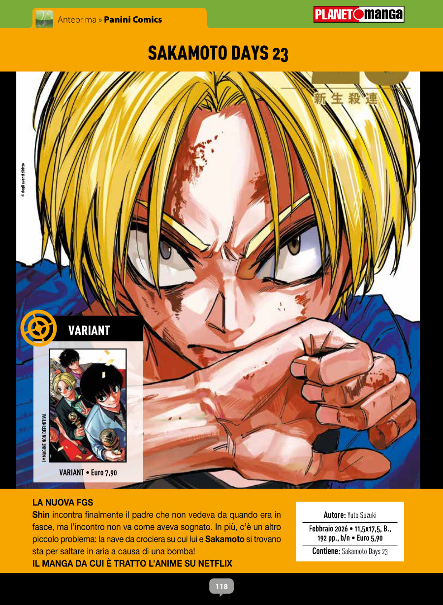 Anteprima 412: annunci e altre novità per Planet Manga