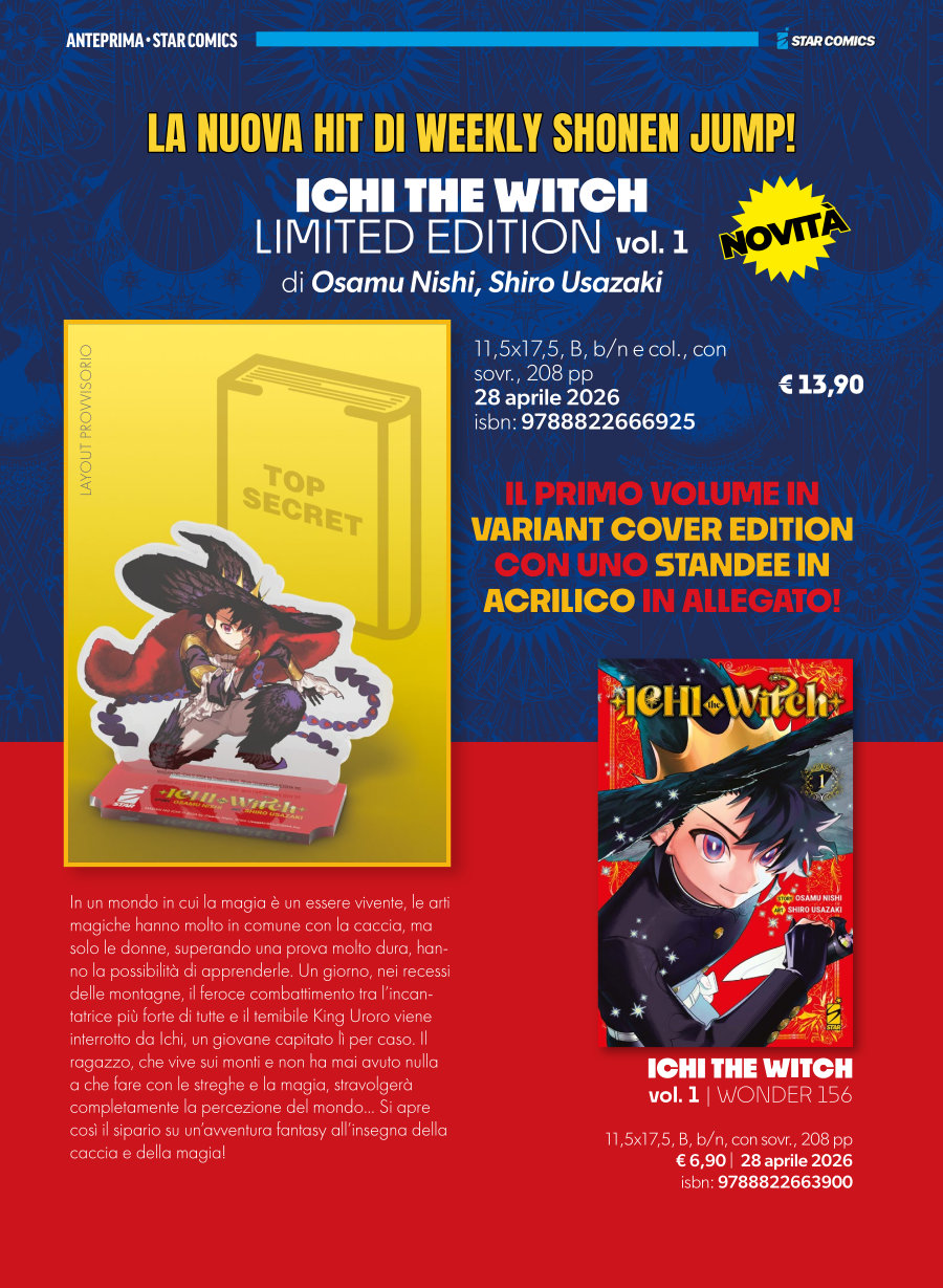 Star Comics: le novità previste per aprile dall'anteprima dell'editore