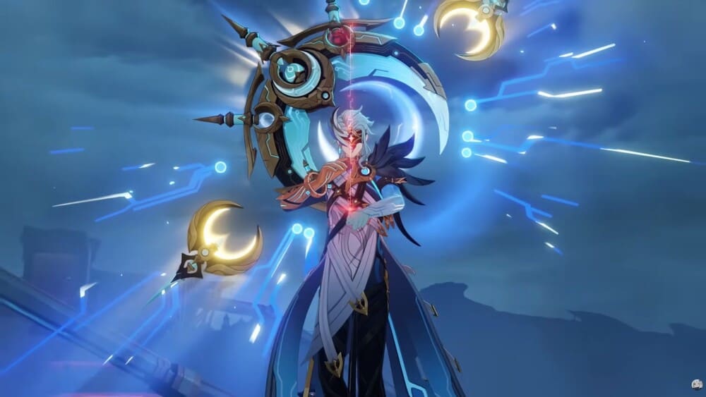 Dopo aver affrontato in passato Tartaglia, La Signora, Scaramouche e Arlecchino, il Viaggiatore dovrà scontrarsi con un altro membro dei Fatui