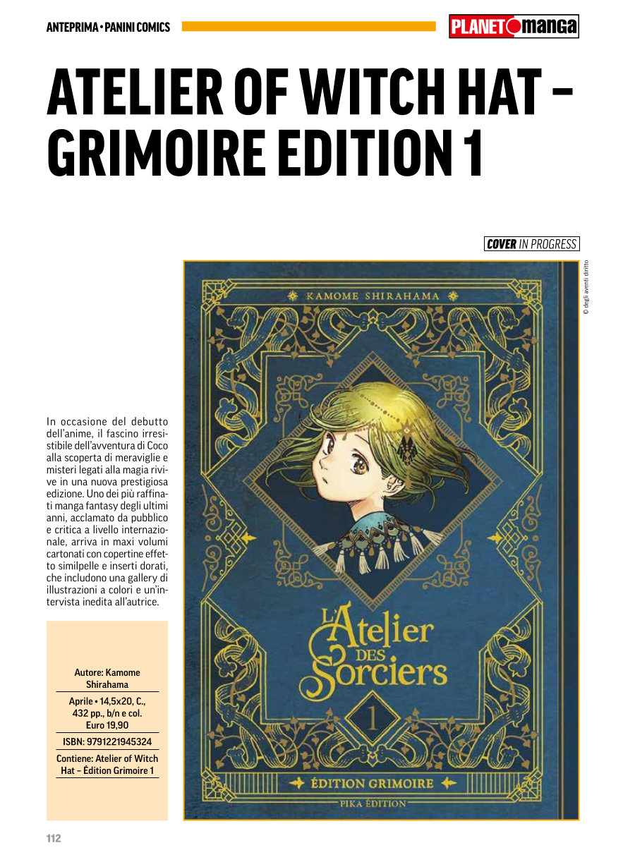 Anteprima 414: annunci e altre novità per Planet Manga Anteprima 414: annunci e altre novità per Planet Manga