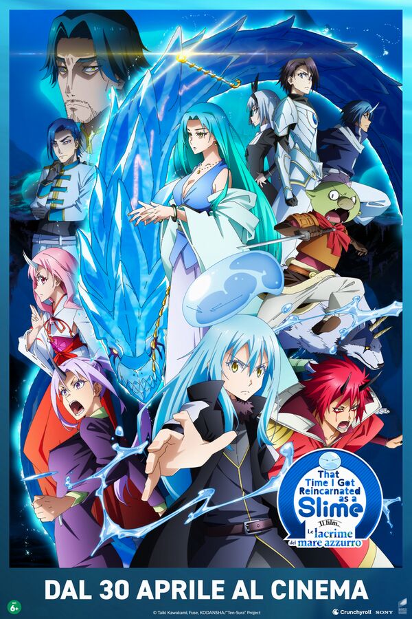 That Time I Got Reincarnated as a Slime Il Film: Le Lacrime del Mare Azzurro