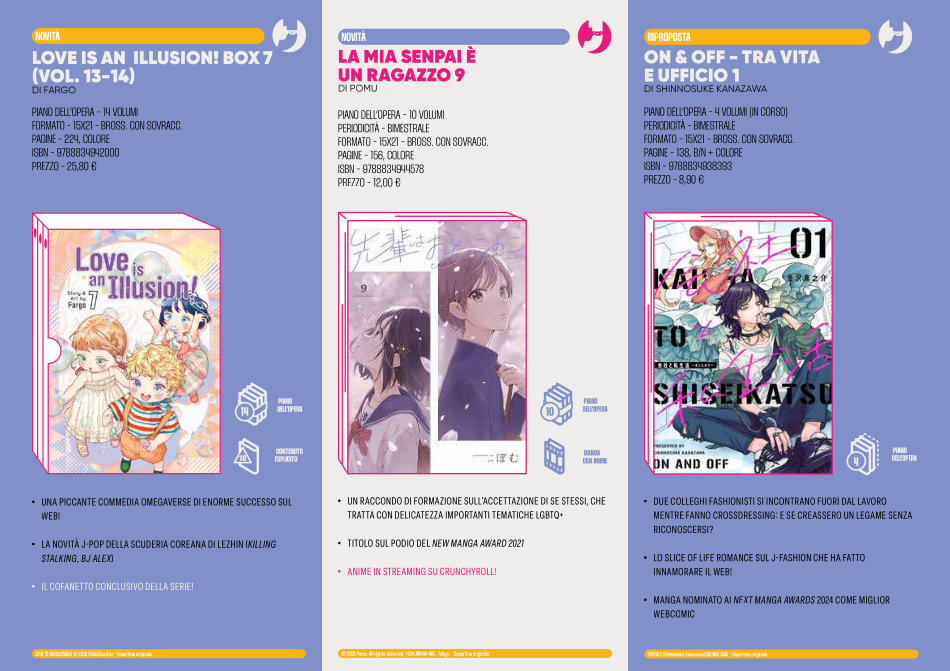 J-POP Manga: le novità dal Direct 140