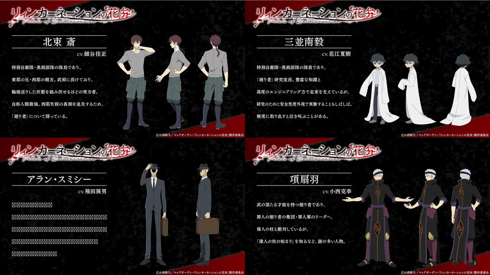 Petals of Reincarnation cast