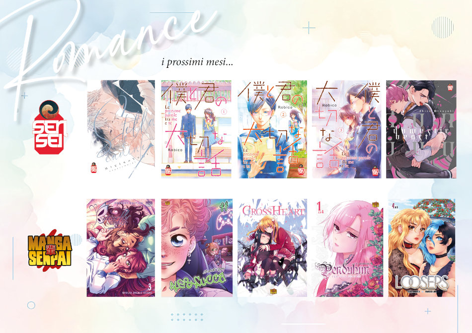 Sensei Manga: gli annunci del 10/03/2026