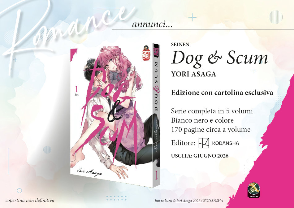 Sensei Manga: gli annunci del 10/03/2026