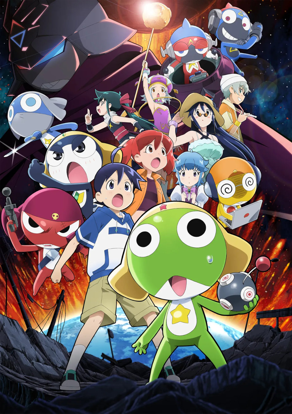 La nuova immagine promozionale di Shin Gekijōban ☆ Keroro Gunsō Fukkatsu Shite Sokkō Chikyū Metsubō no Kiki de Arimasu!