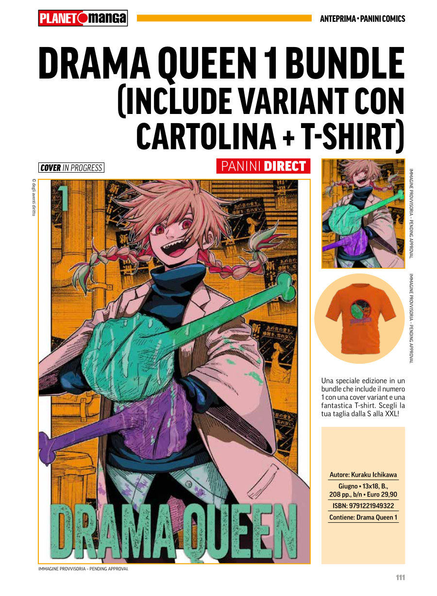 Anteprima 416: annunci e altre novità per Planet Manga