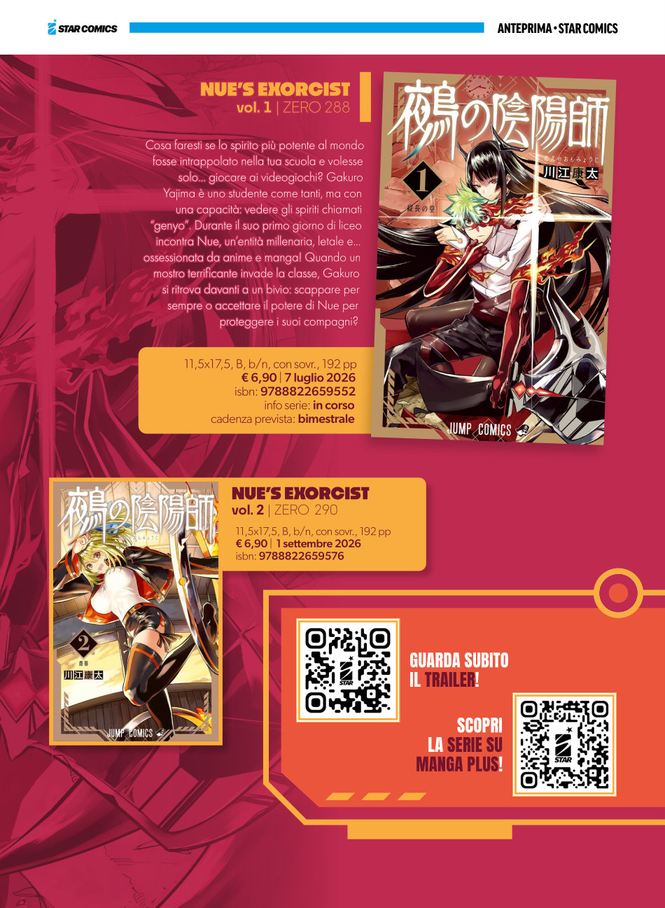 Star Comics - Anteprima luglio 2026 Star Comics - Anteprima luglio 2026