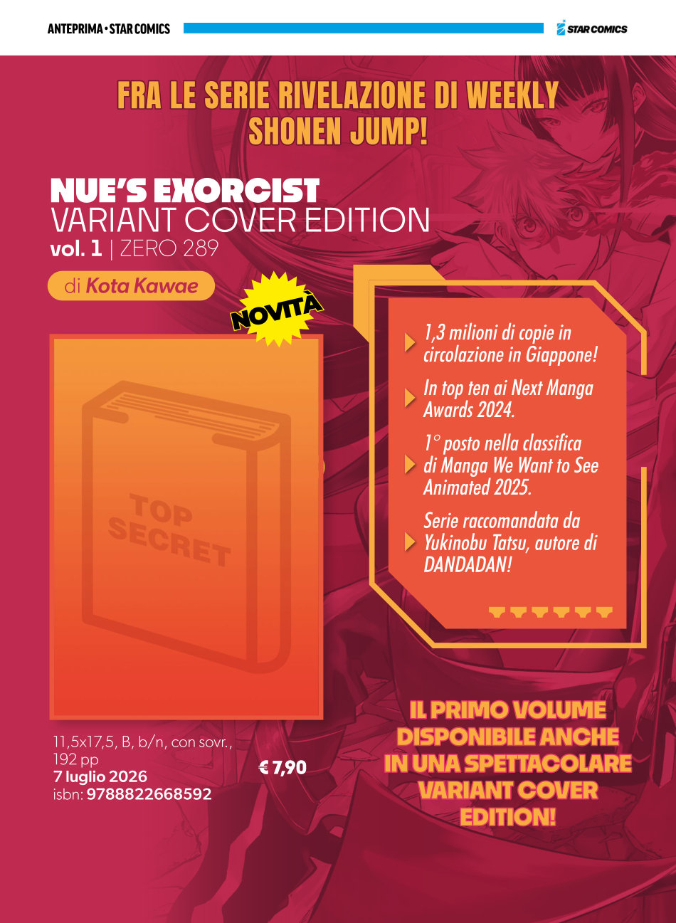 Star Comics - Anteprima luglio 2026 Star Comics - Anteprima luglio 2026